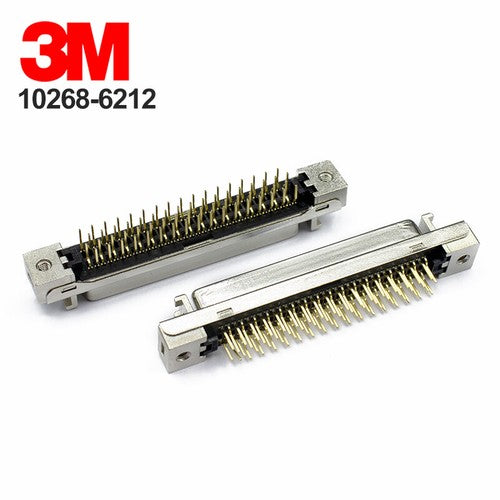 1pc 3M Connector Servo Communication Interface 10268-6212 68-Pin Straight Socket