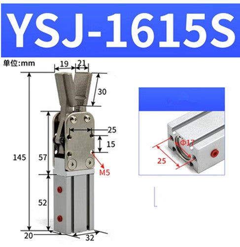 1pc YS-1615S Robotic cylinder Injection molding machine cylinder clamp