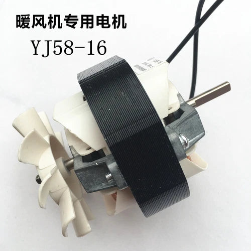 Ventilator Warmer Heater Fan AC Shaded Pole Motor CCW CW YJ58-12/16/20 220V 50Hz