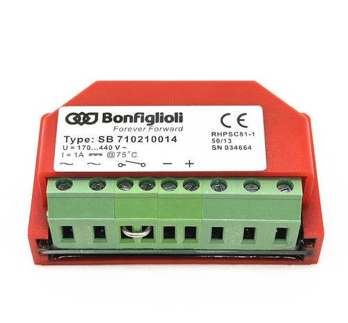 1PC Bonfiglioli TYPE SB 710210014 U=170-440V 1A motor rectifier