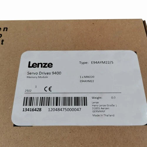 1 PC E94AYM22/S  LENZE Memory Module E94AYM22/S