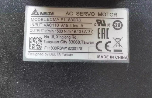 1PC  Delta ECMA-F11830RS Servo Motor Driver Free delivery