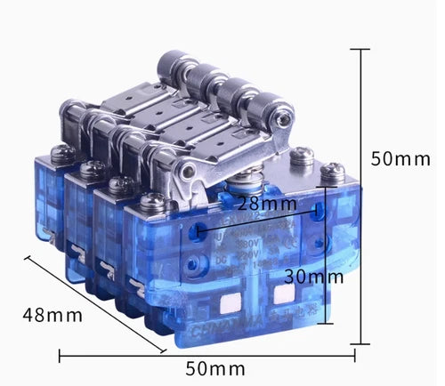 10PC  FIT FOR LXW22-44MB magnetic switch silver contacts