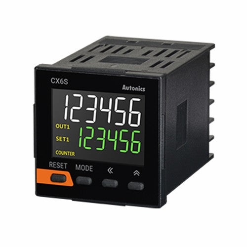 Autonics CX6S-2P4 Counters Standard type  1PCS #