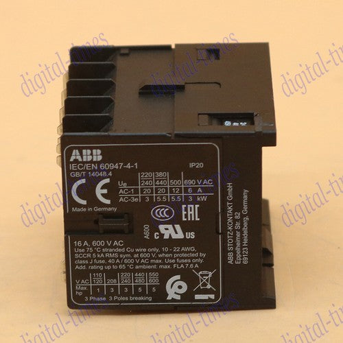 1PC  abb IEC/EN 60947-4-1 Normally Open Contactor FAST SHIP