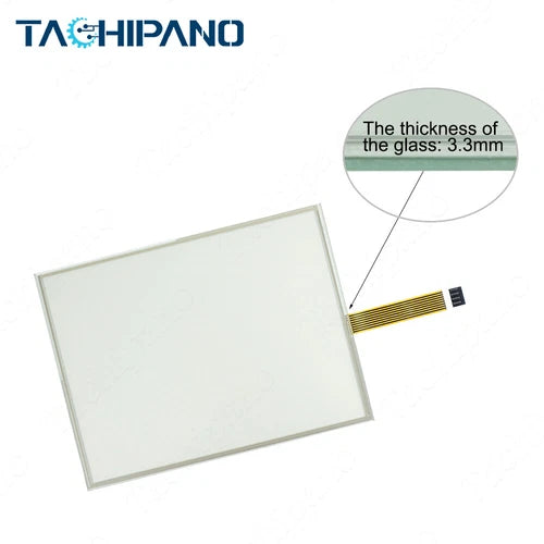 1SET for 2711P-T15C4D7 with Overlay 2711P-T15C4D6 Touch Screen Panel Digitizer