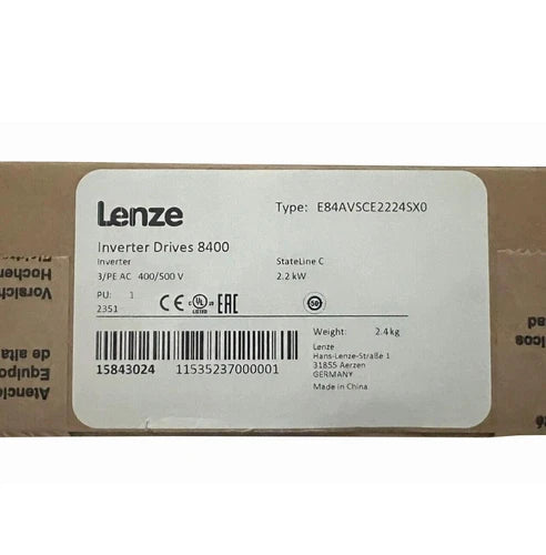 1 PC E84AVSCE2224SX0  LENZE E84AVSCE2224SX0 Inverter