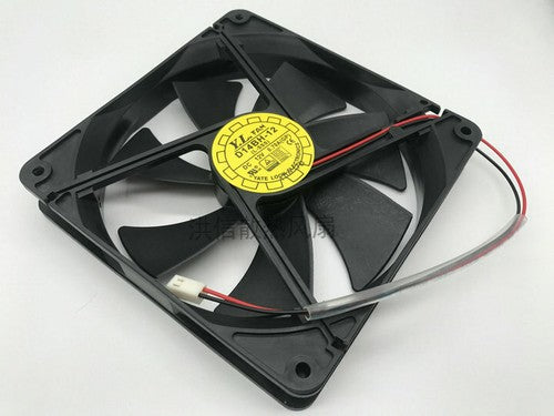 1 PCS Yate Loon Fan D14BH-12 DC 12V 0.70A 2pin 140*140*25mm