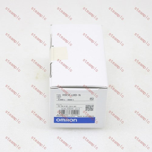 One OMRON  Timer H5CX-L8D-N H5CXL8DN 12-24VDC / 24VAC 1 Year Warranty