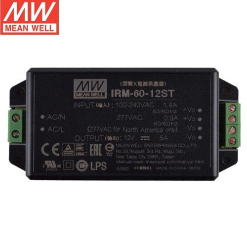 Mean Well IRM-60-ST switching power supply 5V12V24V48 terminal type 60W module