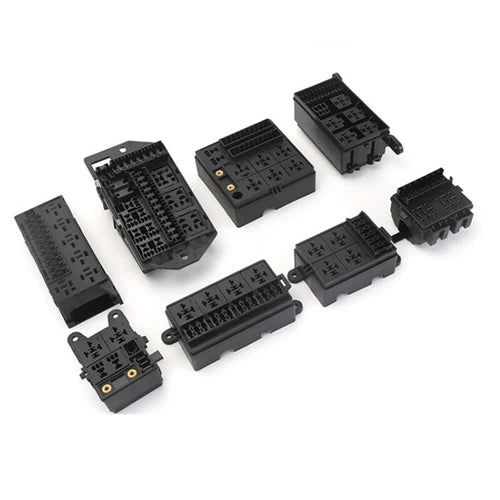 With 4 relay terminals Line retrofit engine compartmen 40A Automobile safety box