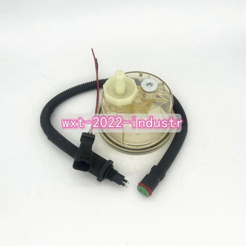 1PC Fits  Excavator PC200/210/220/240-8 Fuel Water Separator Cup with Sensor