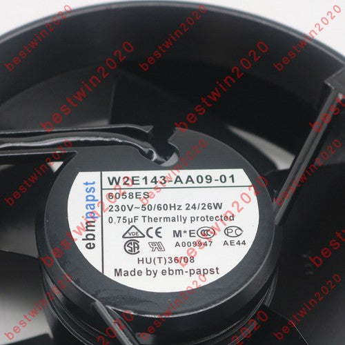 For abb W2E143-AA09-01 6058ES Axial Fan 172*51mm 230V 24W Inverter fan