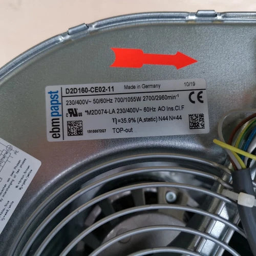 1PC  ABB D2D160-CE02-11 Centrifugal Cooling Fan 230V 700W