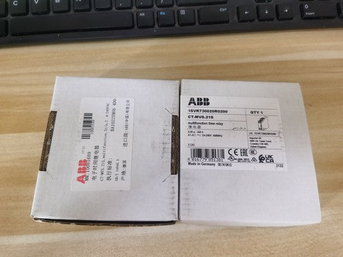 1PC  ABB CT-MVS.21S 1SVR730020R0200 Time Relay 0.05s-300h In Box