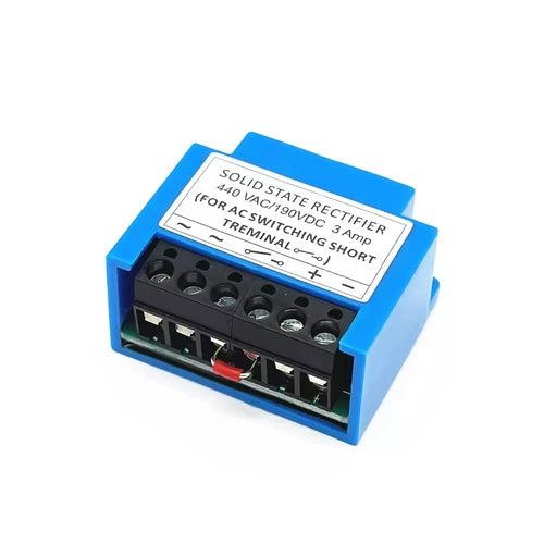 1X half wave brake rectifier module SOLID STATE RECTIFIER 440VAC/190VDC 3Amp