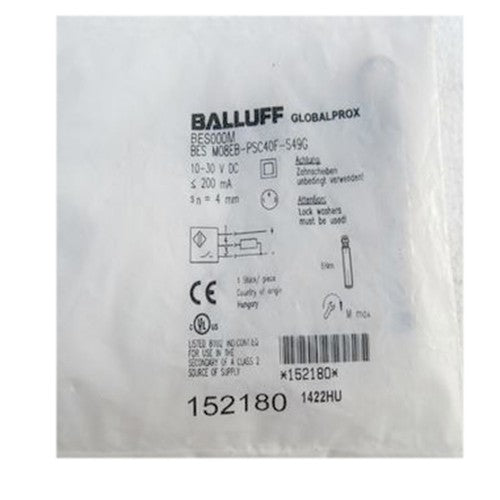 BALLUFF BES M08EB-PSC40F-S49G(BES000M) Inductive Standard Sensors PNP