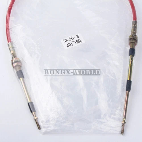 1PCS  Throttle Cable for SK60-5 SK60-5-6 60-3 Excavator