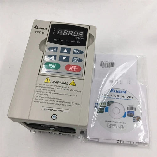 1PCS  Delta VFD022B43B Inverter 2.2KW Free delivery