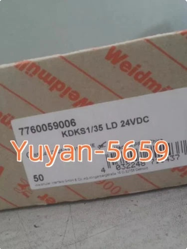 50 PCS/ 1 BOX  Fuse Terminal Block KDKS1/35 LD 24VDC 7760059006