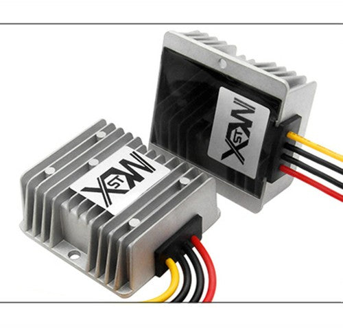 30-60V to 19V 15A 285W Buck Converter DC-DC Car Waterproof Power Regulator