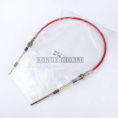 1PCS  Throttle Cable for SK60-5 SK60-5-6 60-3 Excavator