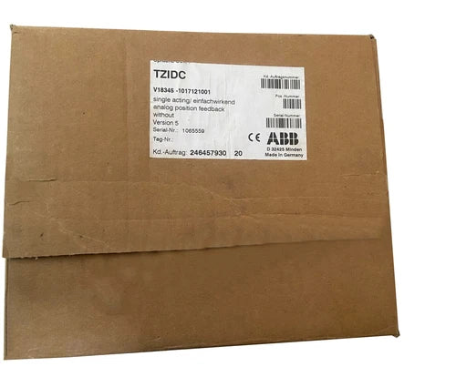 V18345-1017121001 1PCS  ABB Valve Positioner V183451017121001