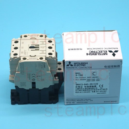 Mitsubishi IN BOX Magnetic Contactor S-T50 S-T50 AC200V FAST SHIP