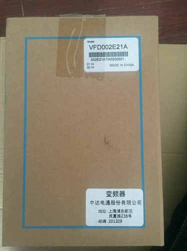 DELTA Inverter VFD002E21A VFD002E21A 220V 0.2KW one year warranty
