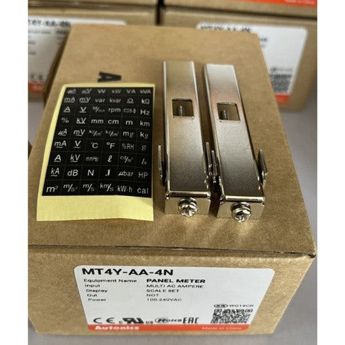 1pcs   AUTONICS MT4Y-AA-4N Panel Meter In Box
