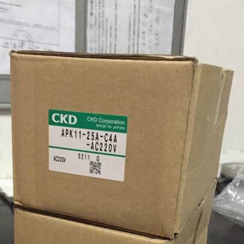 One For CKD  APK11-25A-C4A-AC220V Solenoid Valve In Box Free Shipping