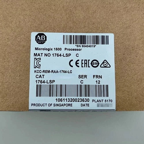 1pc   SER C MicroLogix 1500 Processor Module  1764-LSP 1764LSP