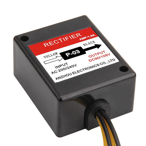 1PC Input AC200/240V Output DC90/108V   P-03 Motor Brake Rectifier