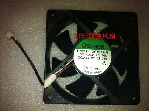 1PC For  18.2W server inverter cooling fan PMD2412PMB1-A 12CM 24v