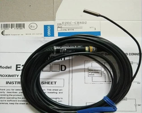 Qty:1pc E2ECCR8D2 E2EC-CR8D2 Photoelectric Sensor