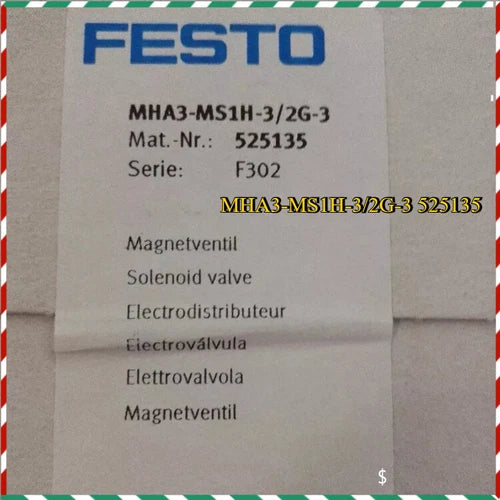 1pcs   Solenoid Valve MHA3-MS1H-3/2G-3