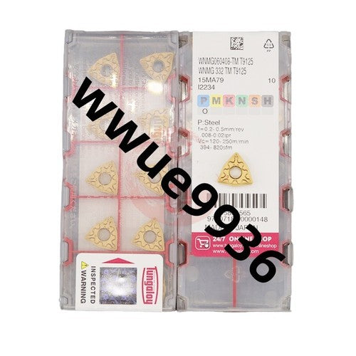 10Pcs/box Tungaloy WNMG060408-TM T9125 WNMG332-TM Carbide Insert Turning Blade