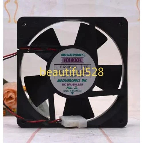 1pcs MECHATRONICS E1225E12B fan DC12V 0.580A 120*120*25MM #P