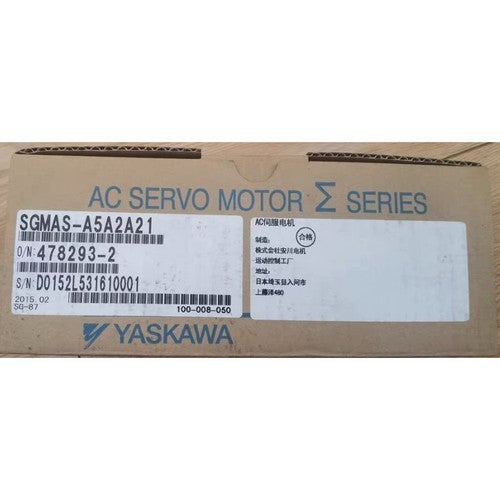 1ps  yaskawa Servo Motor SGMAS-A5A2A21 Fast Delivery