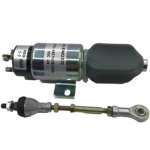 1PC For Engine Shut-off Solenoid Valve Excavator  Cat 312 120B E200b 320v1v2