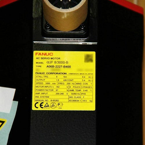 For FANUC A06B-2227-B400  servo motor Free Shipping