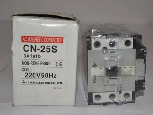 One  TECO CN-25S AC Contactor AC110V CN25S ping #P
