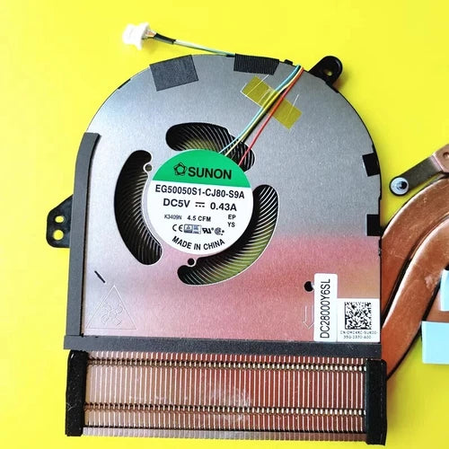1x  for   Cooler CPU GPU Fan Heatsink 0V9PVY V9PVY XPS 15 9520 Precision 5570