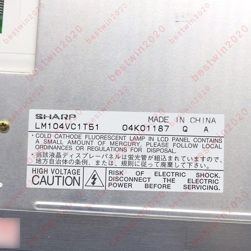 10.4 inch SHARP 640 480 LM104VC1T51 LCD Screen Panel Free shipping