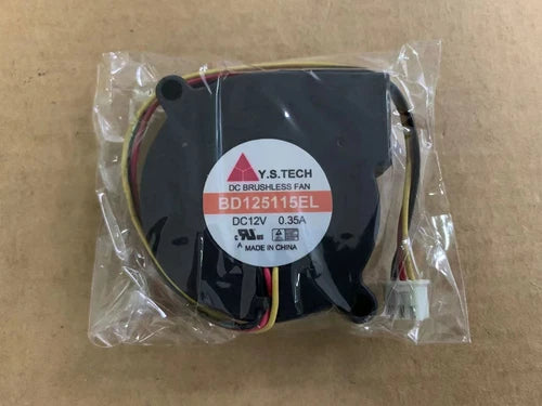 1PC 3-wire large air volume blower cooling fan  5015 BD125115EL 12V 0.35A