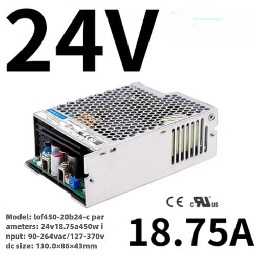 1PCS 18.75A 450W Switch Power Supply   LOF450-20B24-C 24V