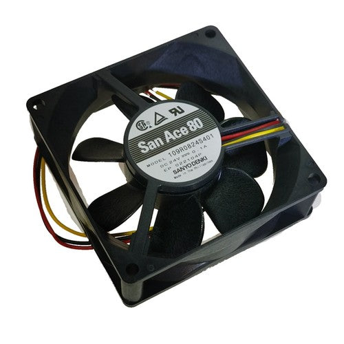 One For SANYO  109R0824S401 DC24V 0.1A 3wire Cooling Fan Free Shipping