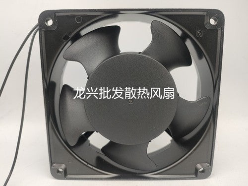 1 pcs LEIPOLE Fan F2E-12020S -115 AC 115V 12038 12CM 2 WIRE Aluminum frame fan