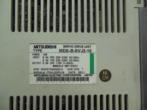 1PC  Mitsubishi MDS-B-SVJ2-10 AC Servo Drive MDSBSVJ210 Sealed