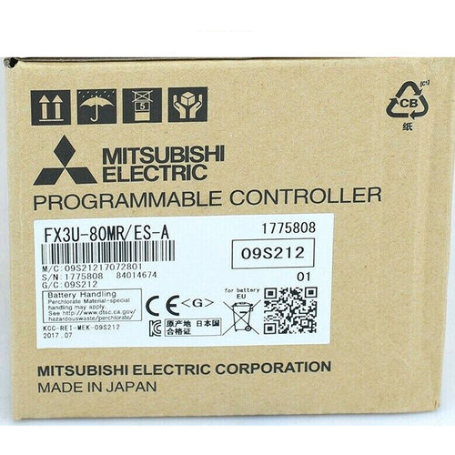 1PCS Mitsubishi FX3U-80MR/ES-A FX3U80MRESA In Box - Free Shipping